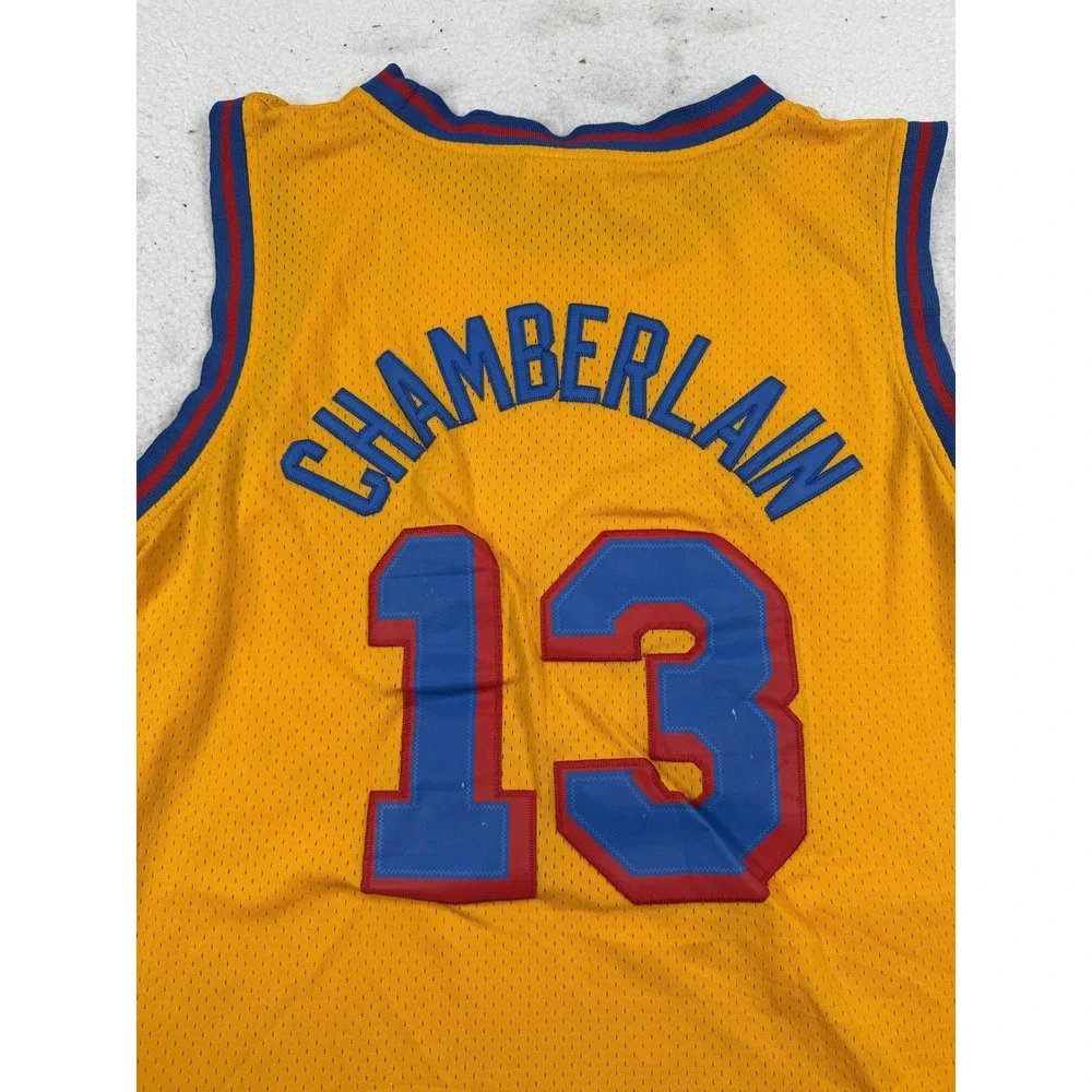San Francisco Warriors Jersey Mens M NBA Hardwood Classics Chamberlain 13 Adidas
